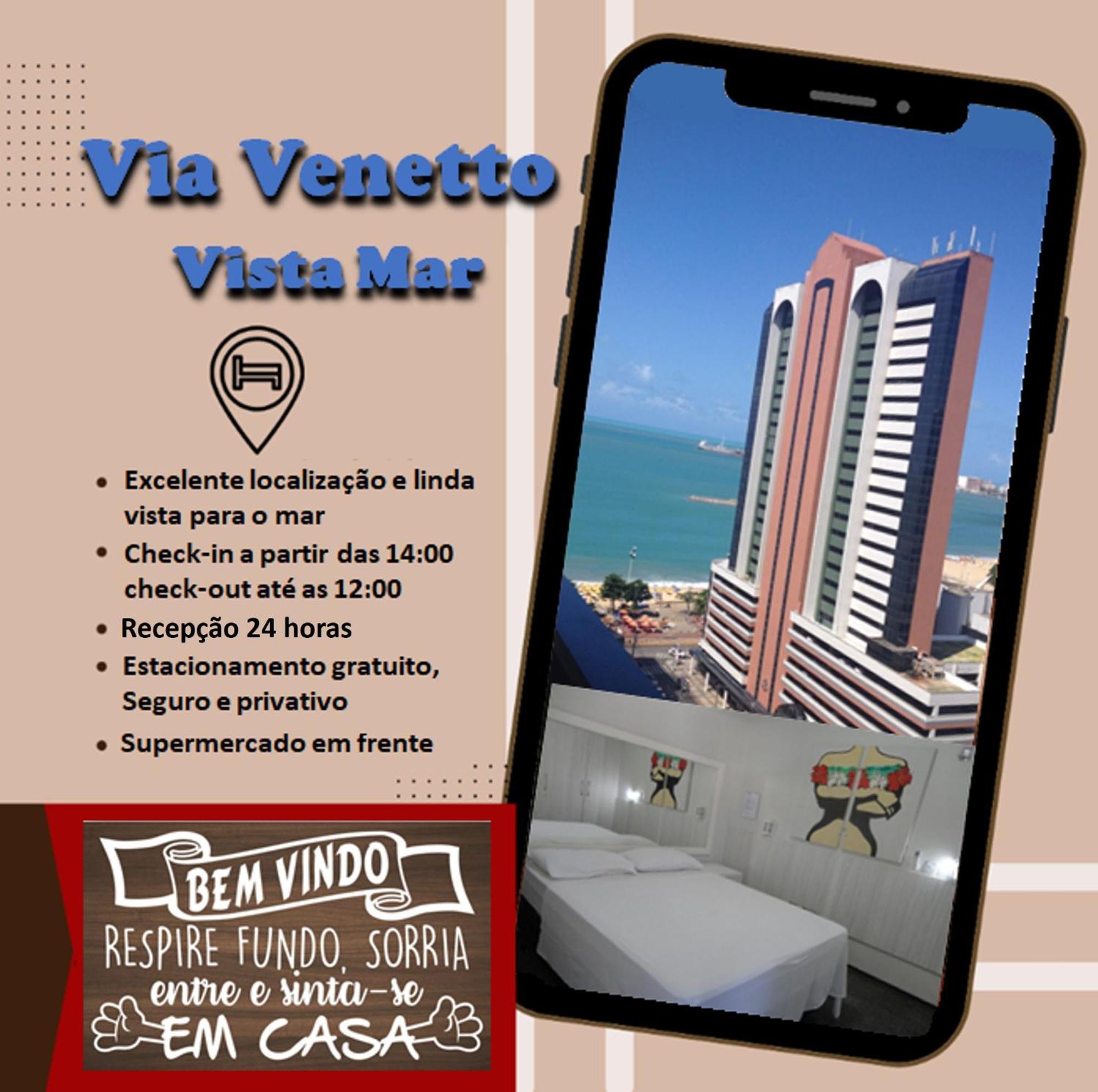 Via Venetto - Vista Mar Aparthotel Fortaleza  Exterior foto